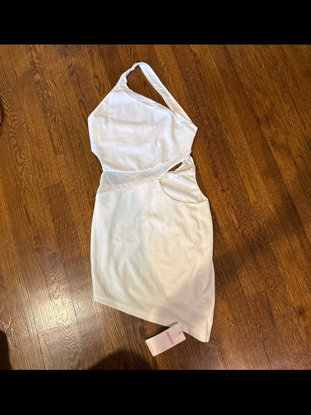 Parthea Women’s White Mini Dress Size XS